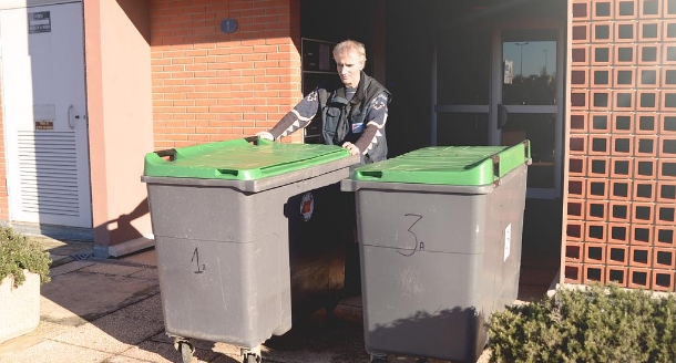 Gestion des containers et sorties des poubelles à Blagnac